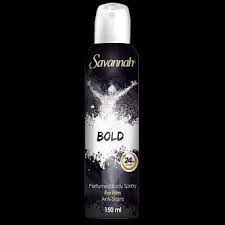 Savannah bold deodorant spray 150 ml